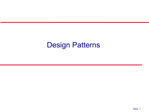 Design Patterns Slide  1