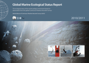 Global Marine Ecological Status Report