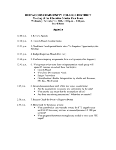 Agenda  REDWOODS COMMUNITY COLLEGE DISTRICT Meeting of the Education Master Plan Team