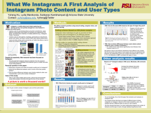 What We Instagram: A First Analysis of Printing: Motivation