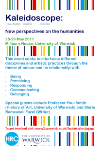 Kaleidoscope:  New perspectives on the humanities