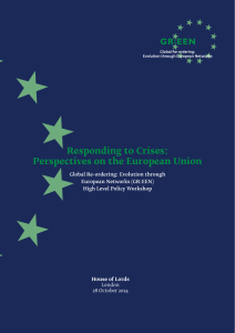 Responding to Crises: Perspectives on the European Union