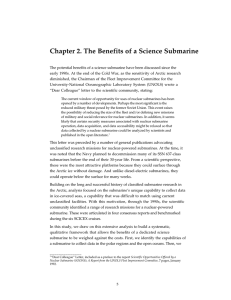 Chapter 2. The Benefits of a Science Submarine