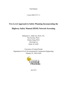 Two Level Approach to Safety Planning Incorporating the