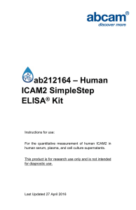 ab212164 – Human ICAM2 SimpleStep ELISA Kit