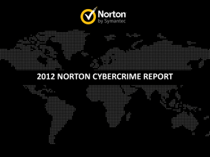 2012 NORTON CYBERCRIME REPORT