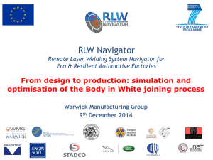 RLW Navigator  From design to production: simulation and