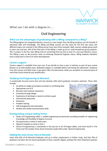 Civil Engineering What can I do with a degree in…..