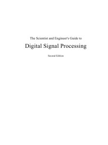 Digital Signal Processing The Scientist and Engineer's Guide to Second Edition