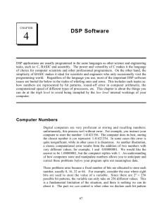 4 DSP Software