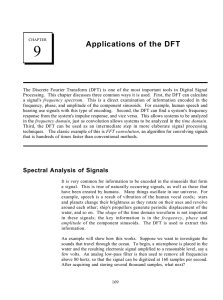 9 Applications of the DFT