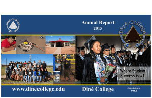 www.dinecollege.edu Diné College Annual Report