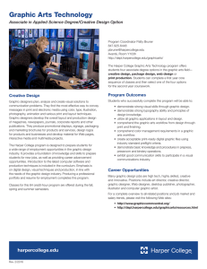 Graphic Arts Technology Associate in Applied Science Degree/Creative Design Option
