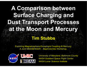 A Comparison between Surface Charging and g g Dust Transport Processes