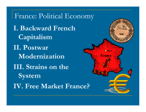 France: Political Economy