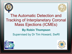 The Automatic Detection and Tracking of Interplanetary Coronal Mass Ejections (ICMEs)