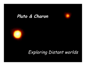 Pluto &amp; Charon Exploring Distant worlds