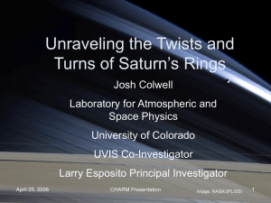 Unraveling the Twists and Turns of Saturn’s Rings