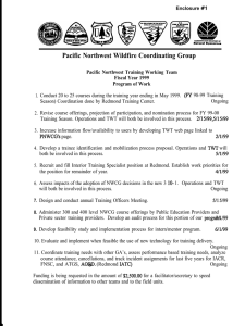 Pacific Northwest Wildfire Coordinating Group