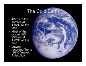 The Cold Earth