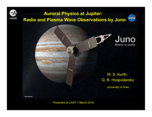 Auroral Physics at Jupiter: Radio and Plasma Wave Observations by Juno