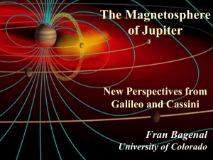 The Magnetosphere of Jupiter Title New Perspectives from