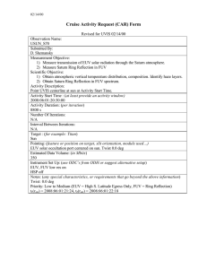 Cruise Activity Request (CAR) Form