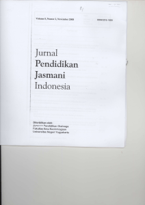 Jurnal Pendidikan Jasrnani Indonesia