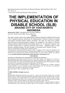 International Journal of Asian Society for Physical Fducation. SpcM and... No.2. pp.23-26