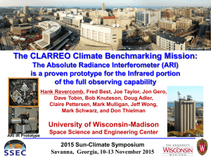 The CLARREO Climate Benchmarking Mission: