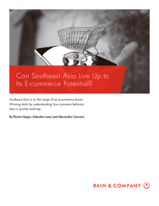 Can Southeast Asia Live Up to Its E-commerce Potential?