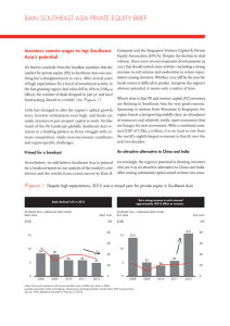 BAIN SOUTHEAST ASIA PRIVATE EQUITY BRIEF