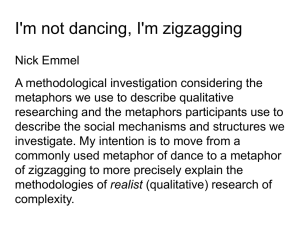 I'm not dancing, I'm zigzagging