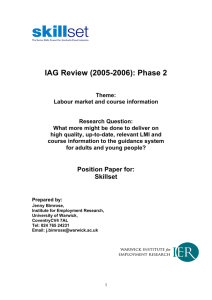 IAG Review (2005-2006): Phase 2