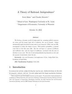 A Theory of Rational Jurisprudence