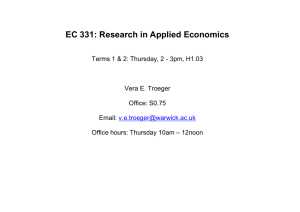 EC 331: Research in Applied Economics