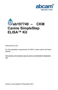 ab197749  –    CKM Canine SimpleStep ELISA™ Kit