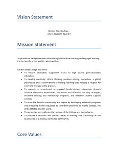 Vision Statement    Mission Statement 