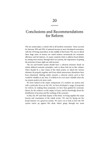 20  Conclusions and Recommendations for Reform
