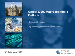 Global &amp; UK Macroeconomic Outlook 4 February 2015