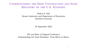 Understanding the Deep Contraction and Slow Recovery of the U.S. Economy