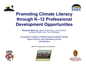 Promoting Climate Literacy through K–12 Professional Development Opportunities