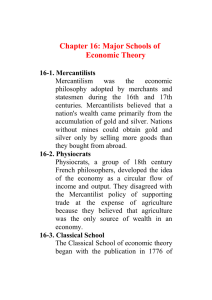 Chapter 16: Economic Theory