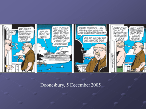 Doonesbury, 5 December 2005