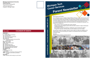 Parent Newsletter  ech Michigan T
