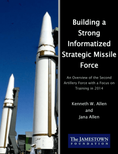 Building a Strong Informatized Strategic Missile