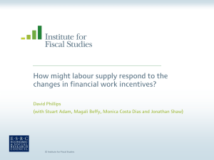 How might labour supply respond to the David Phillips
