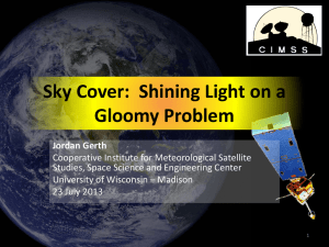 Sky Cover:  Shining Light on a Gloomy Problem