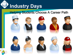 Industry Days Helping Students Choose A Career Path
