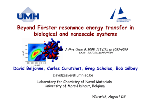 Beyond Förster resonance energy transfer in biological and nanoscale systems